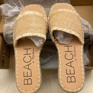 NWT Beach by Matisse summer espadrille sandal